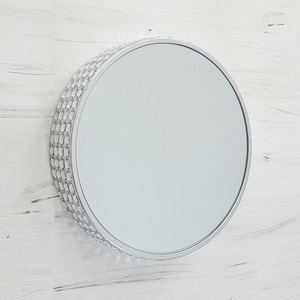 BnH 큐빅 원형 인테리어 거울 디자인 벽장식 GU_17068